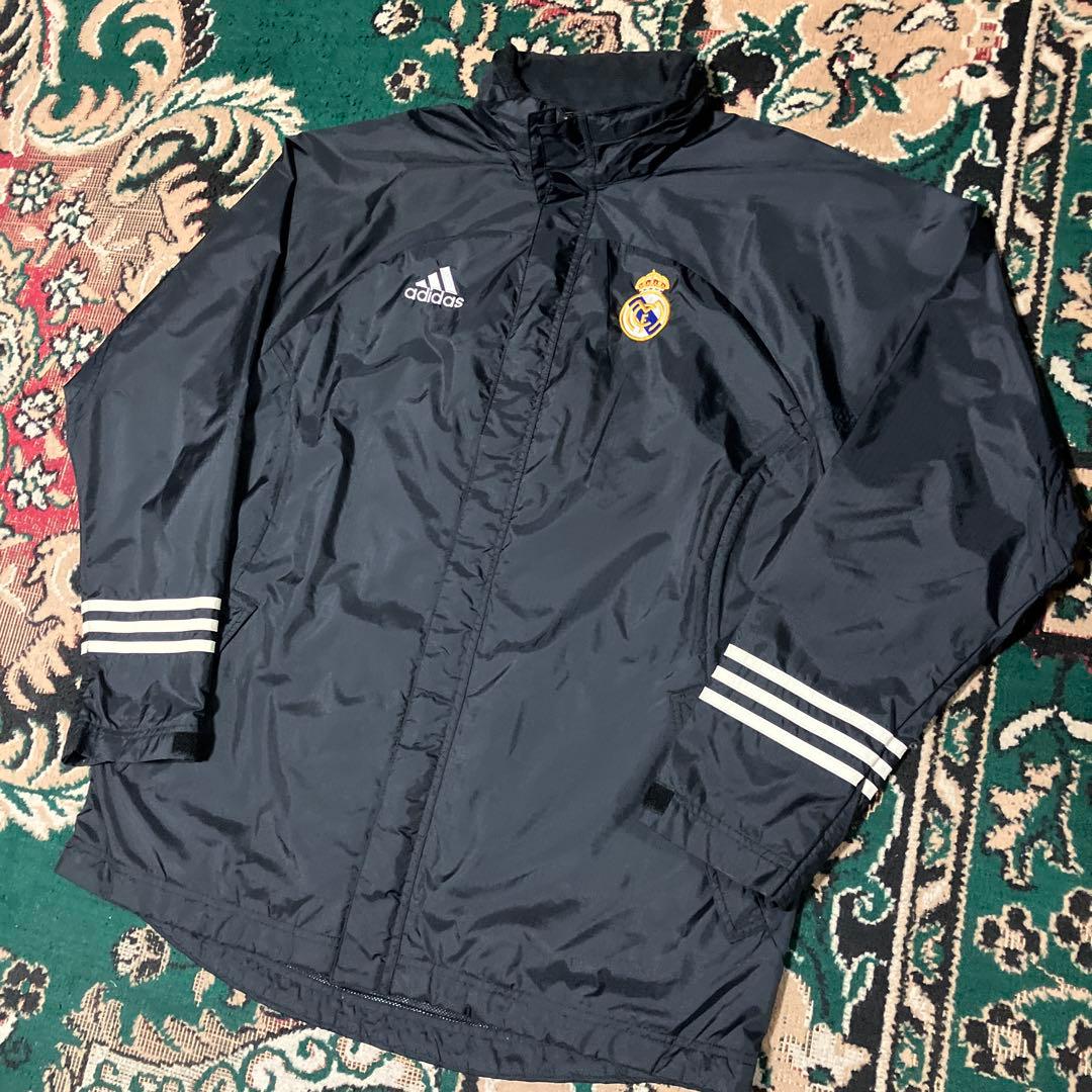 adidas レアルマドリード　L 100周年　ナイロンジャケット　柴田ひかり