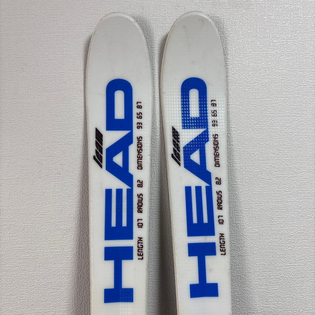 ジュニア　子供スキーセット　head 107cm Lange 18-18.5cm