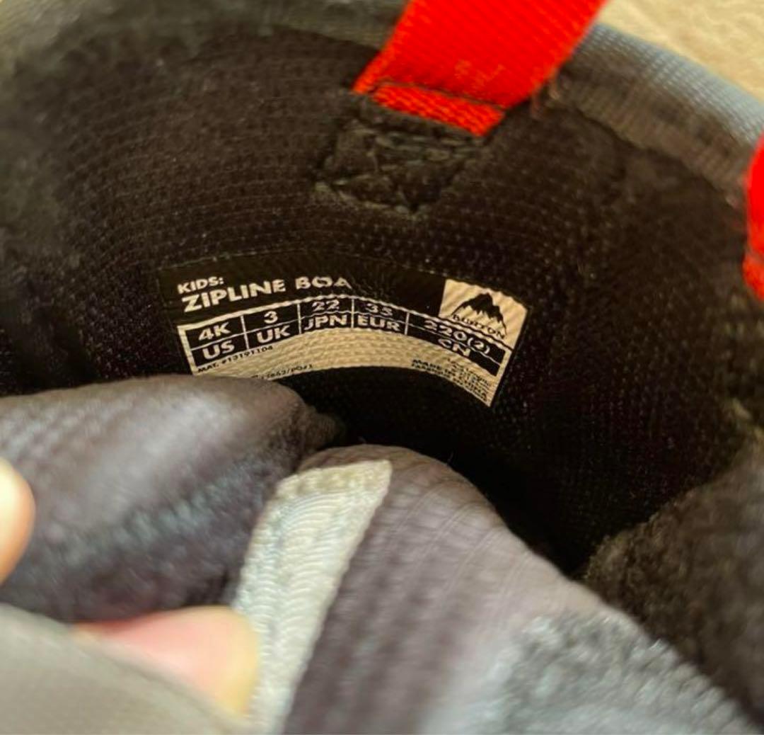 Burton ジュニアor 女性 ブーツ 22cm
