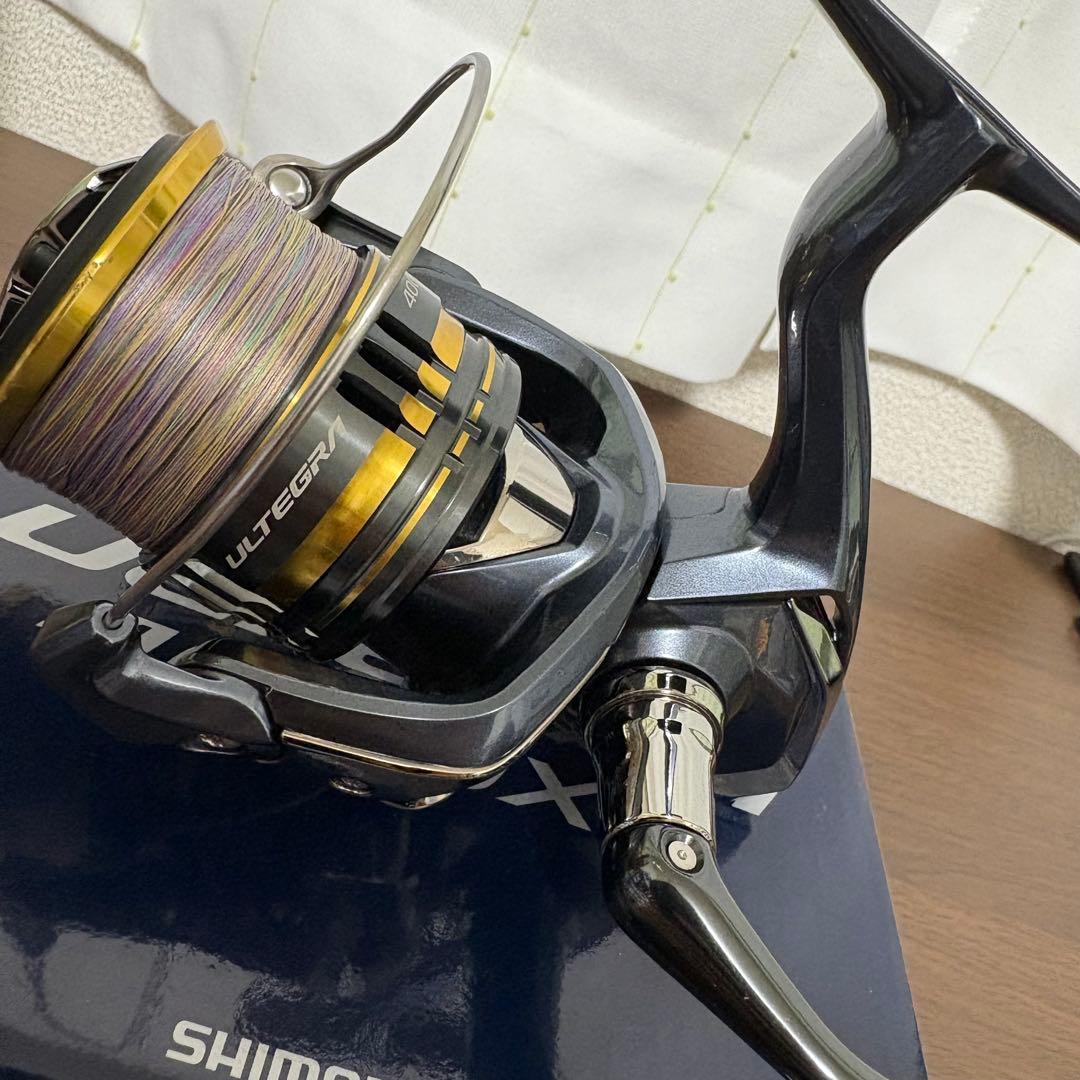 ⭐️格安品⭐️ シマノ 21アルテグラ 4000XG ゴメクサスハンドルノブ付き