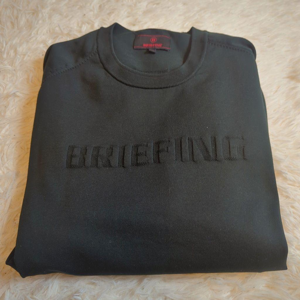 BRIEFING golf　撥水　CREW NECK KNIT L サイズ