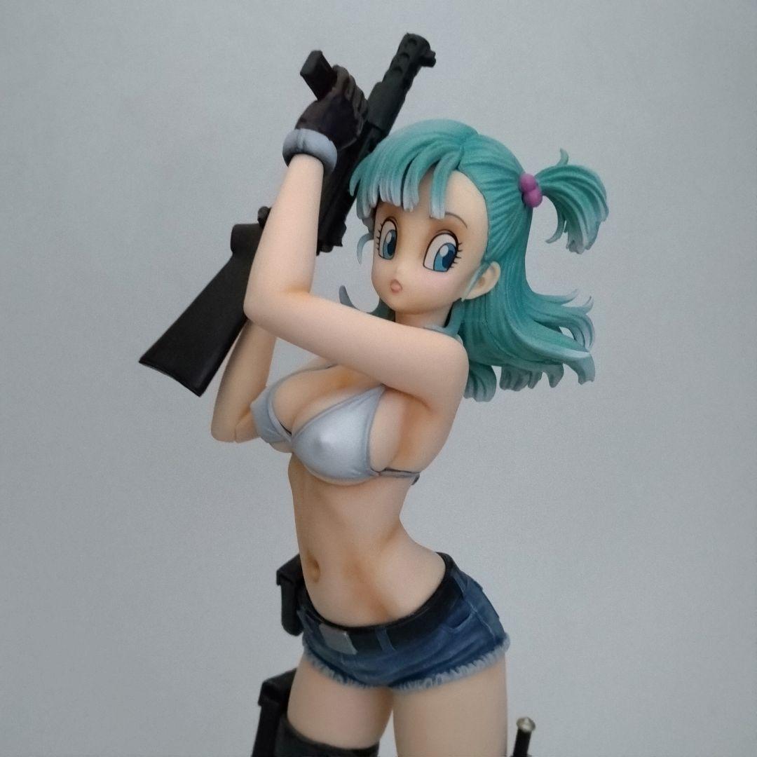 ドラゴンボール　グリグラ　ブルマ　リペイント　美少女