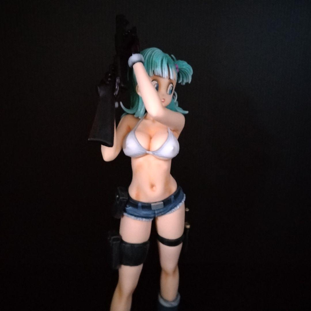 ドラゴンボール　グリグラ　ブルマ　リペイント　美少女