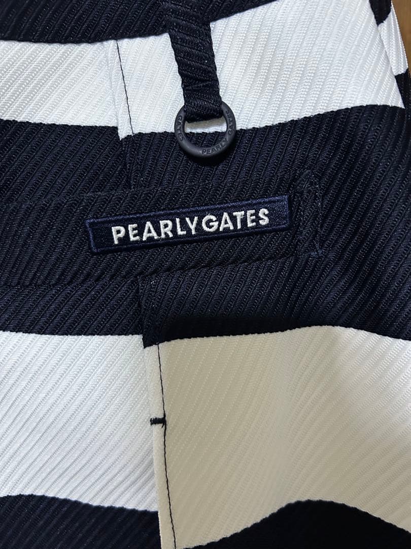 PEARLY GATES ゼブラ柄 スカート