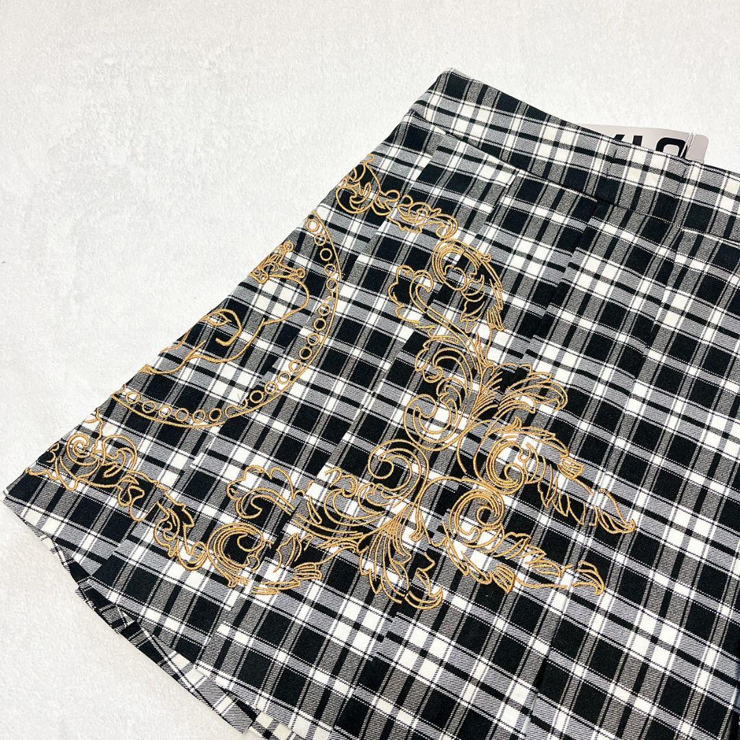 新品　UTAA　ユタ　ゴルフ　チェックスカート　Ｓ