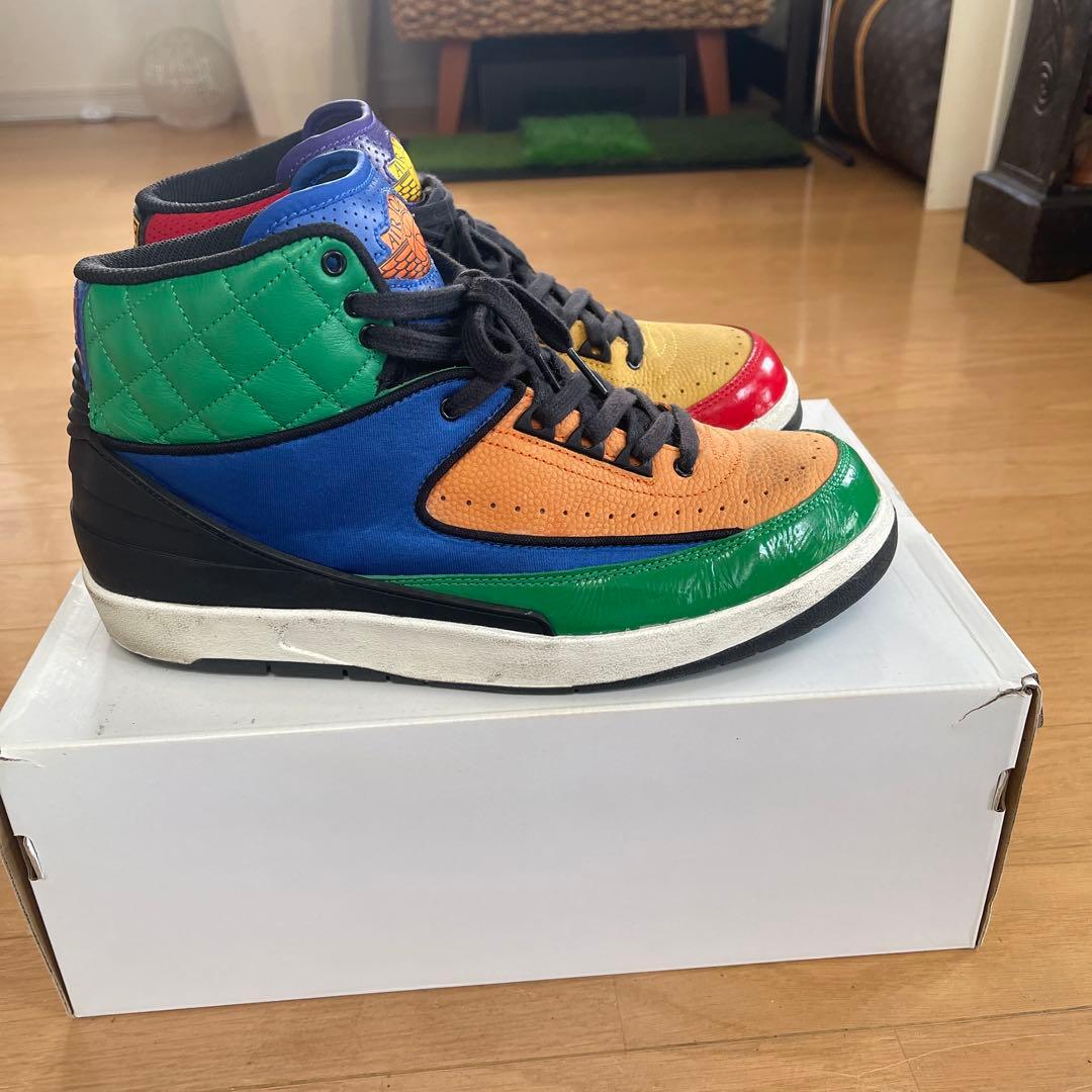 NIKE バスケットシューズ ハイカット カラフル