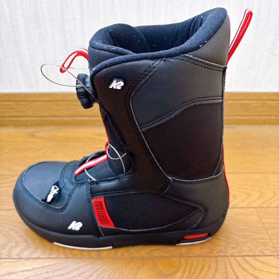 K2 ケーツー キッズ スノーボードブーツ 23-25cmミニターボ
