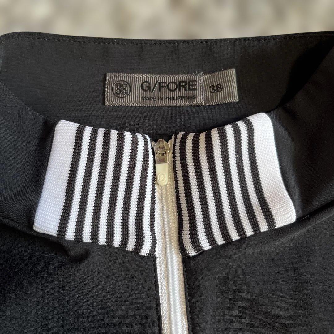 G/FORE ブラック ポロシャツ 38