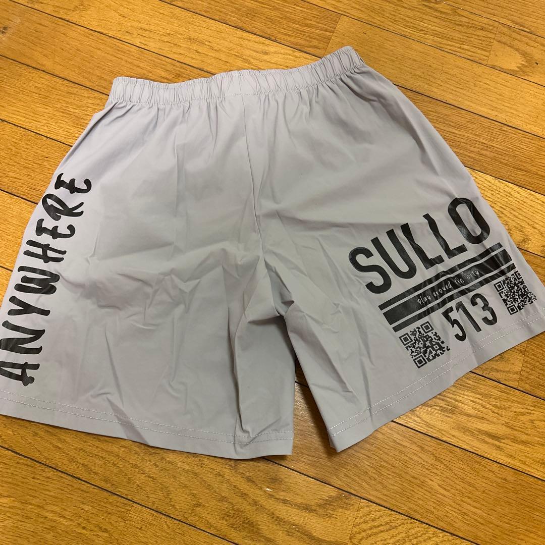 SULLO グレー Tシャツ ショートパンツ セット 150