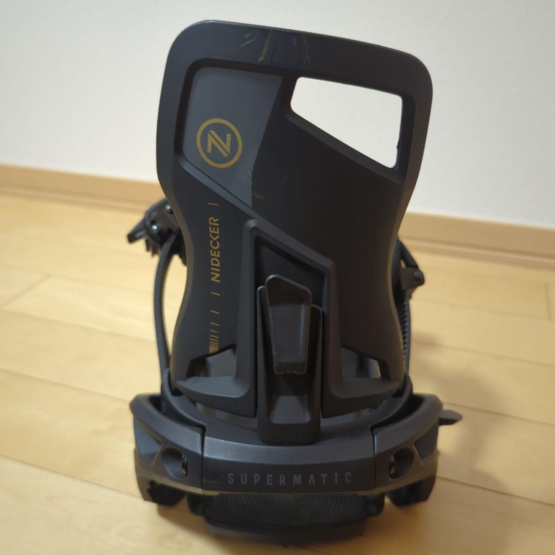 Nidecker Supermatic ブラック Mサイズ(23-24モデル)