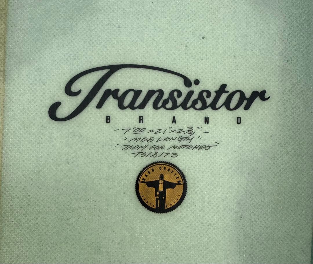 。　美品　TRANSISTOR BRAND 7'0\"ミッドレングス