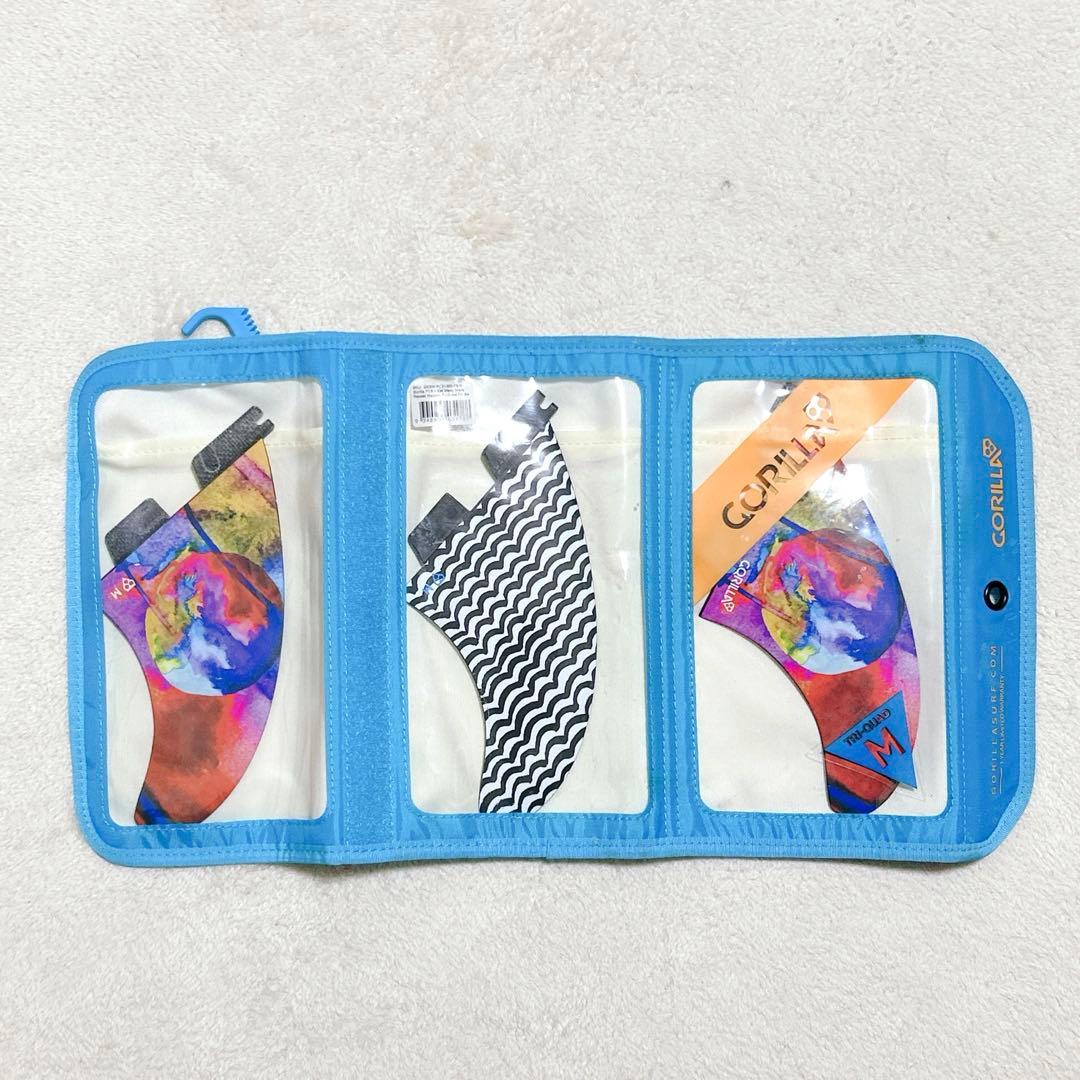 美品 FCS2 GORILLA フィン 3枚セット M size ケース付き