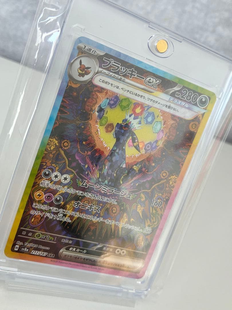 シ*）様 ポケモンカード　ブラッキーSAR1毎日