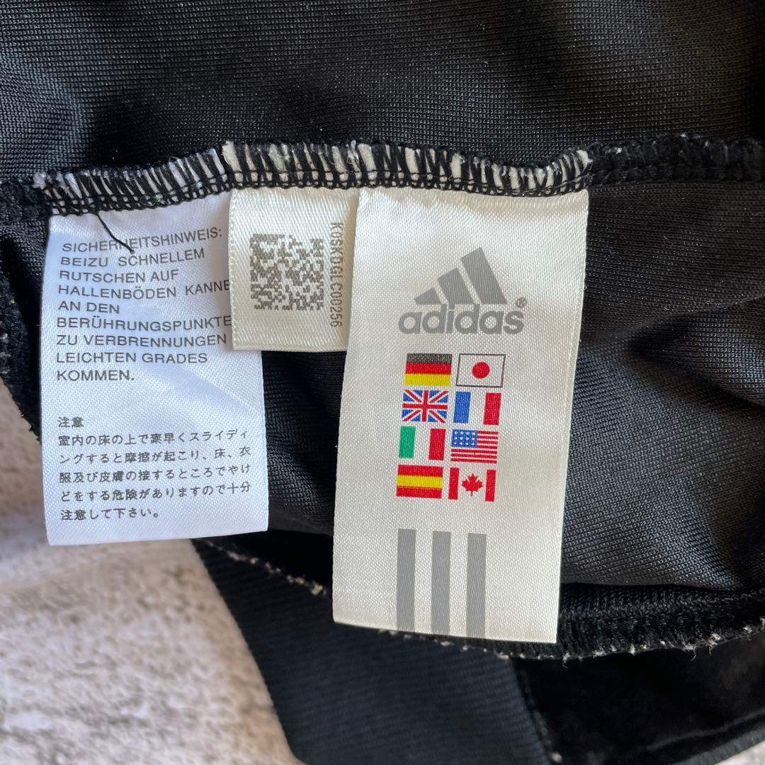 00s adidas ベルベット　ベロア　ジャージ　セットアップ ブラック