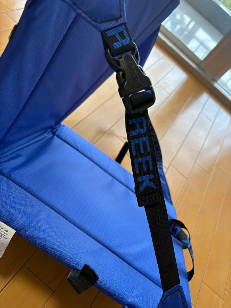 ニコさん専用クレイジークリーク　チェア　アウトドア用座椅子、美品