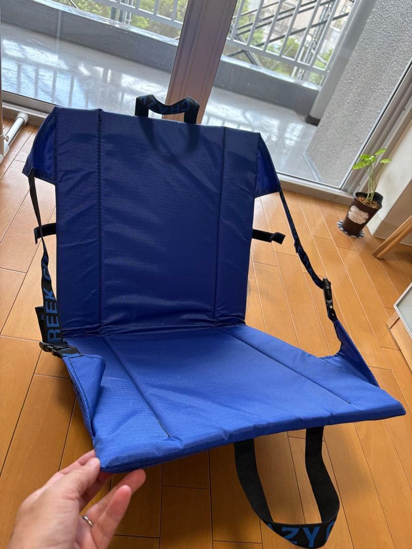 ニコさん専用クレイジークリーク　チェア　アウトドア用座椅子、美品