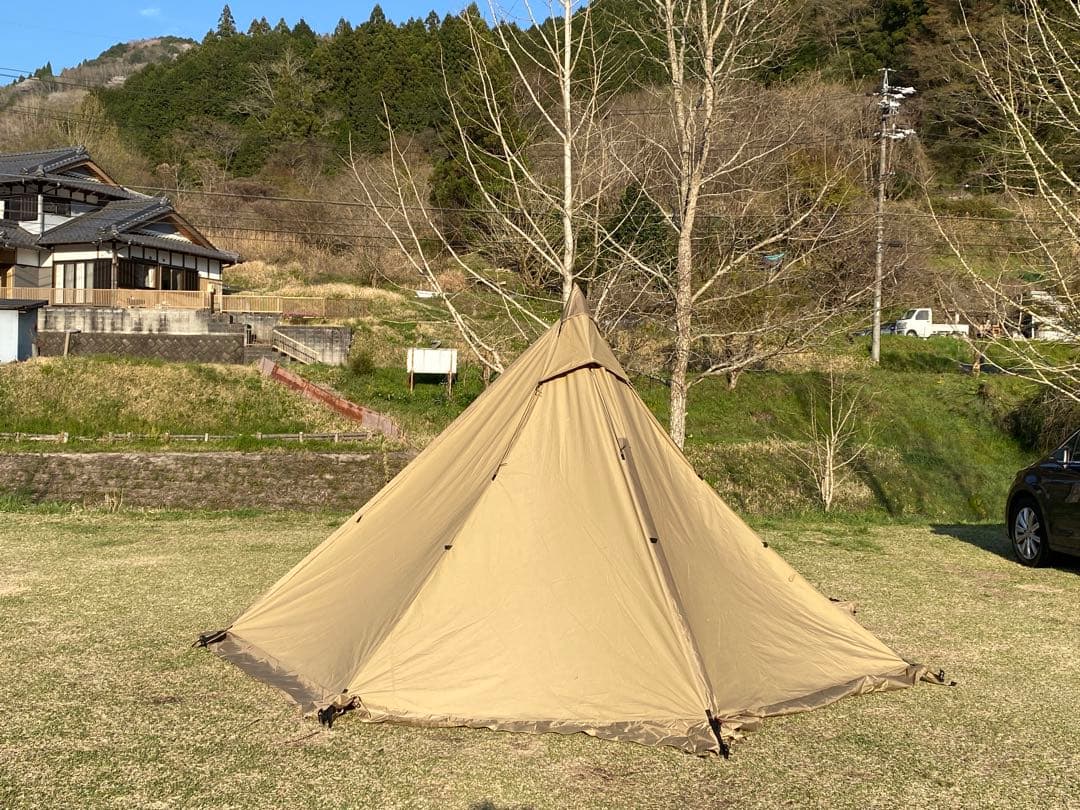 【新品・未開封・未使用】タッソ T/C ワンポール型テント