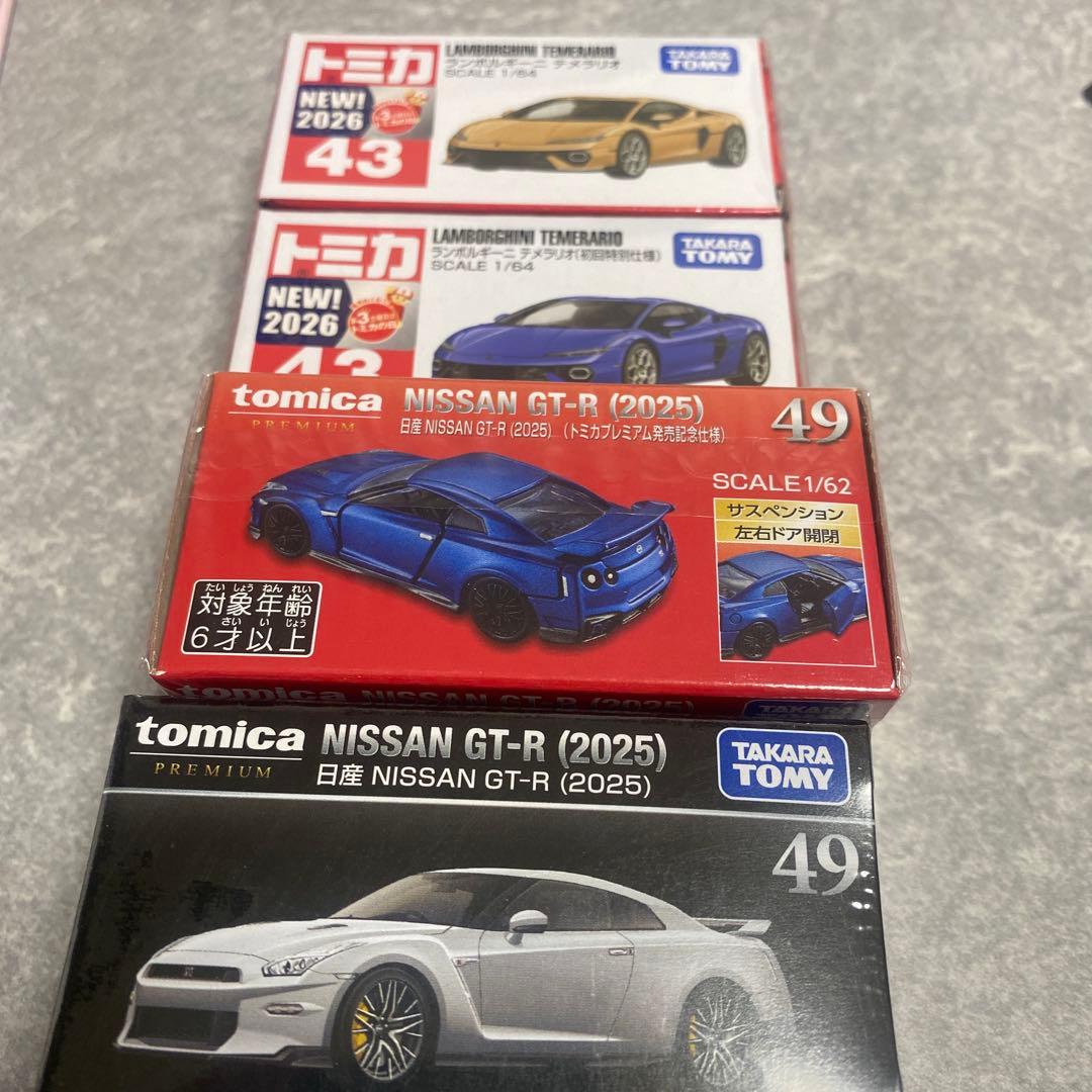 トミカプレミアム 49 発売記念仕様 日産 NISSAN GT-R