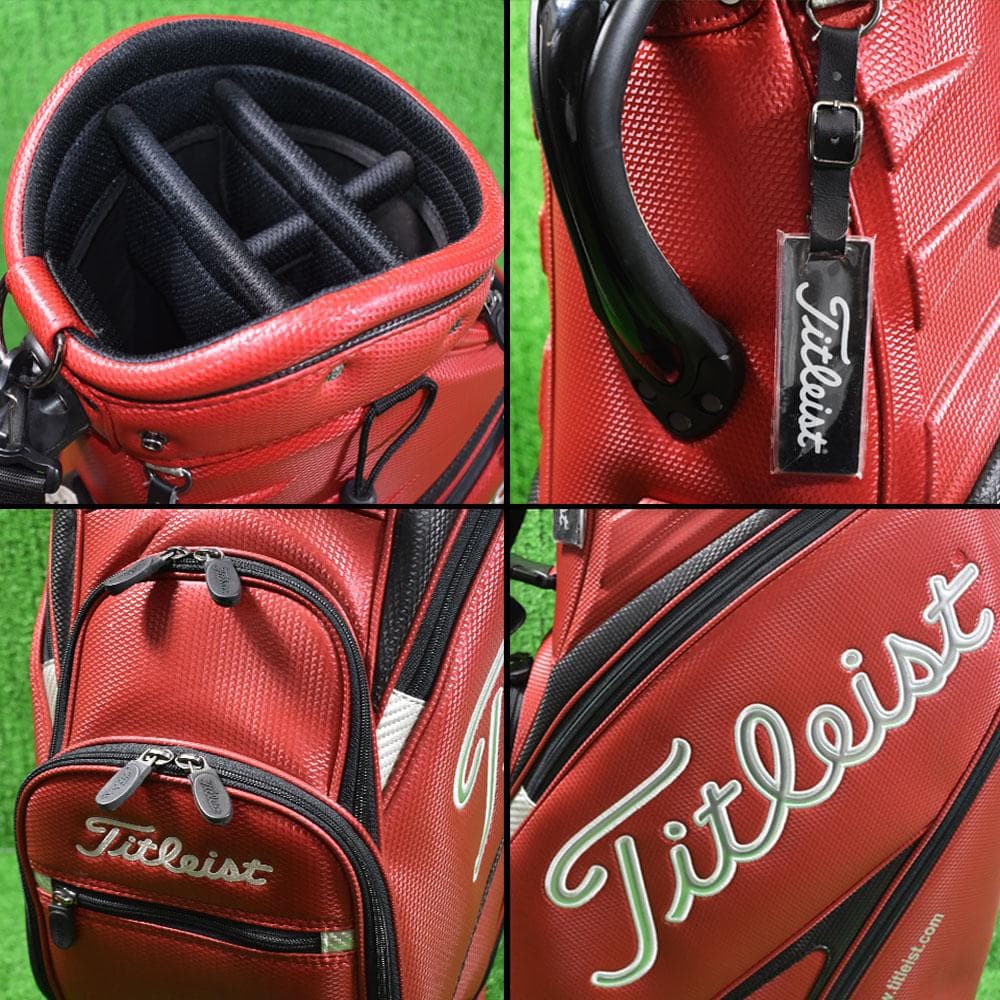 @*@様 Titleist タイトリスト ゴルフ キャディバッグ８.５型【レッド