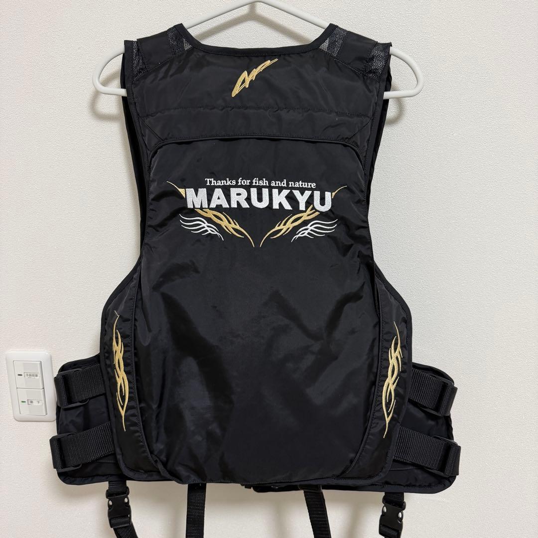 マルキュー　ライフジャケット　PFD03 L2 L-LL 使用回数少　美品