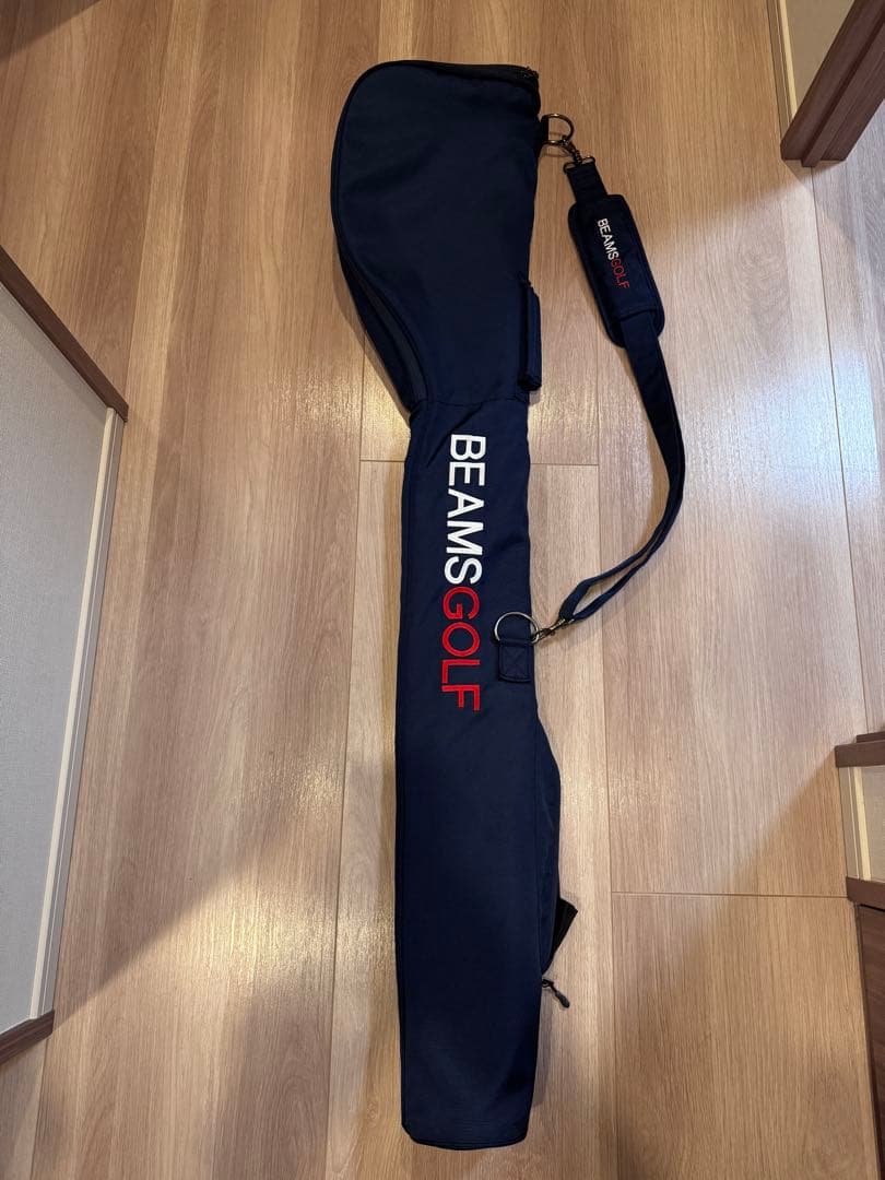 BEAMS GOLF クラブケース ネイビー