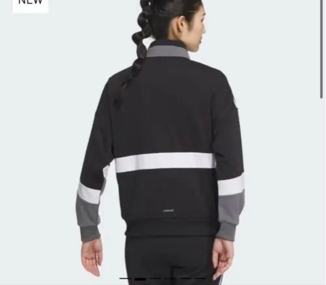 adidasルーズフィットダブルニット　ジャージ　上下　M