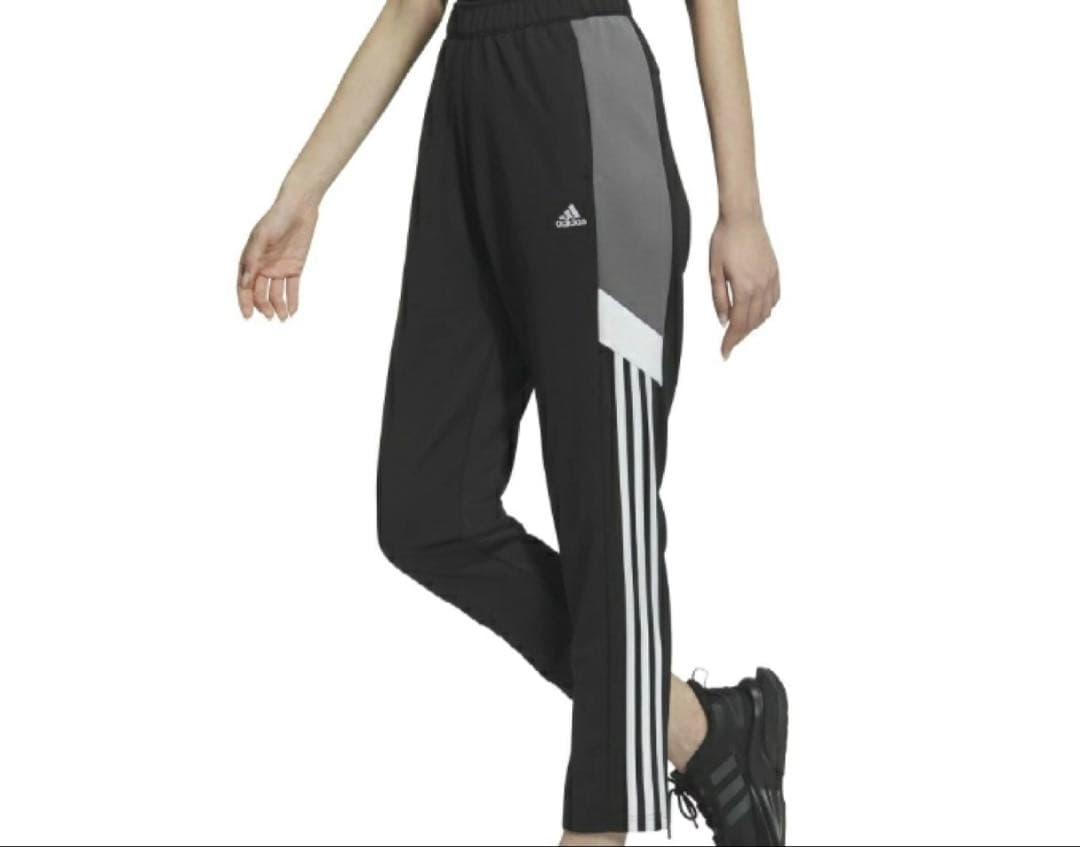 adidasルーズフィットダブルニット　ジャージ　上下　M