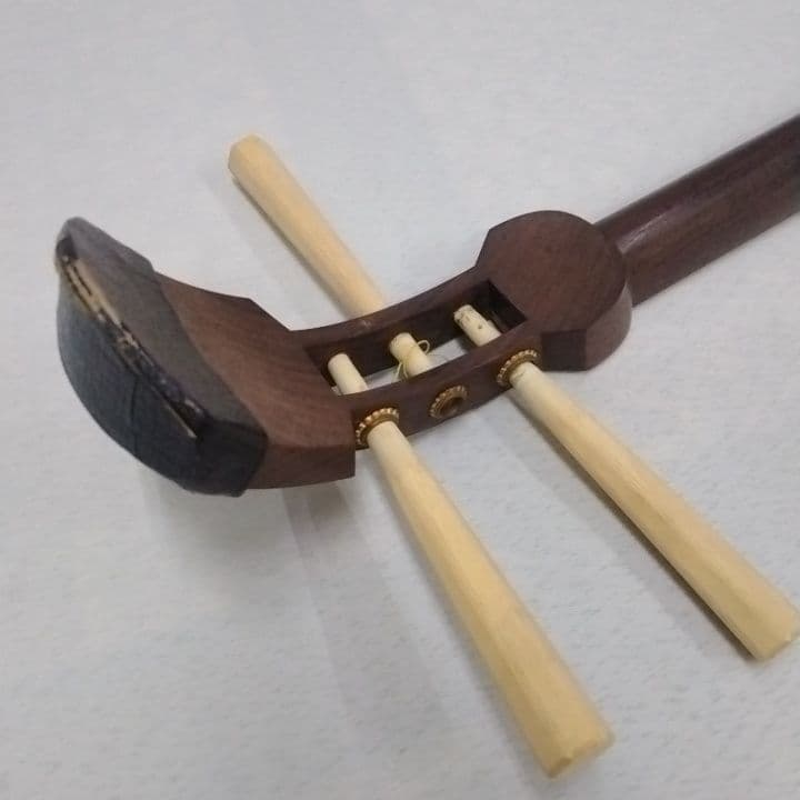 三味線　アンティーク　 レア　コレクション　骨董　きく岡　年代物　桐箱入り