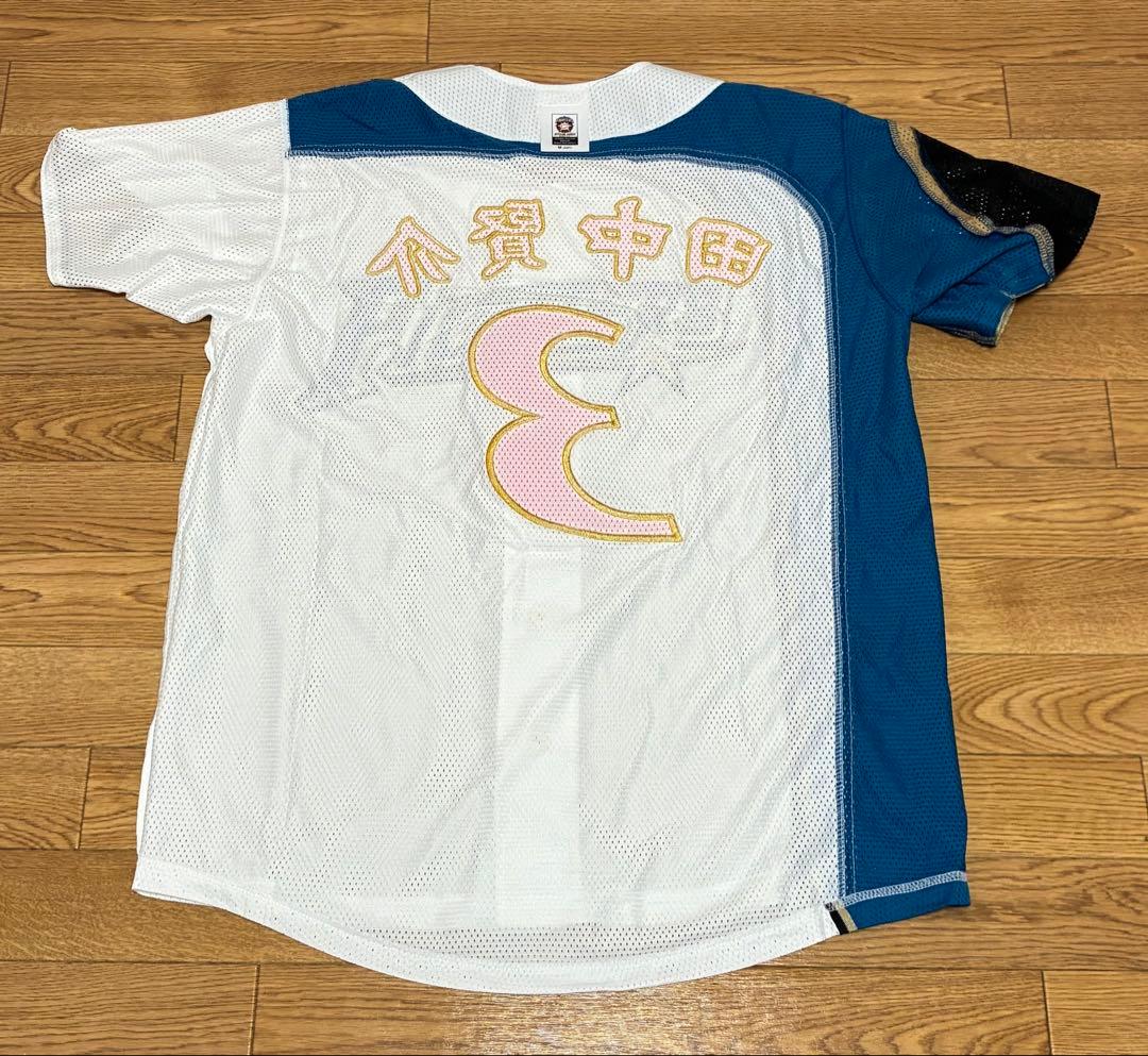 北海道日本ハムファイターズ　ユニフォーム　田中賢介　背番号3 刺繍 漢字