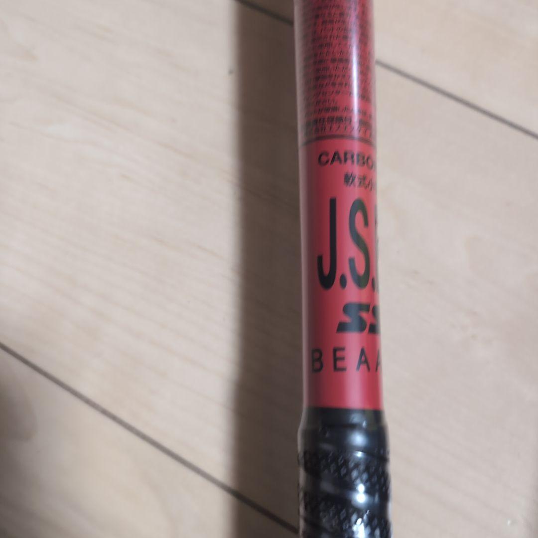 MM JRトップ 軟式バット 80cm ブラック×レッド