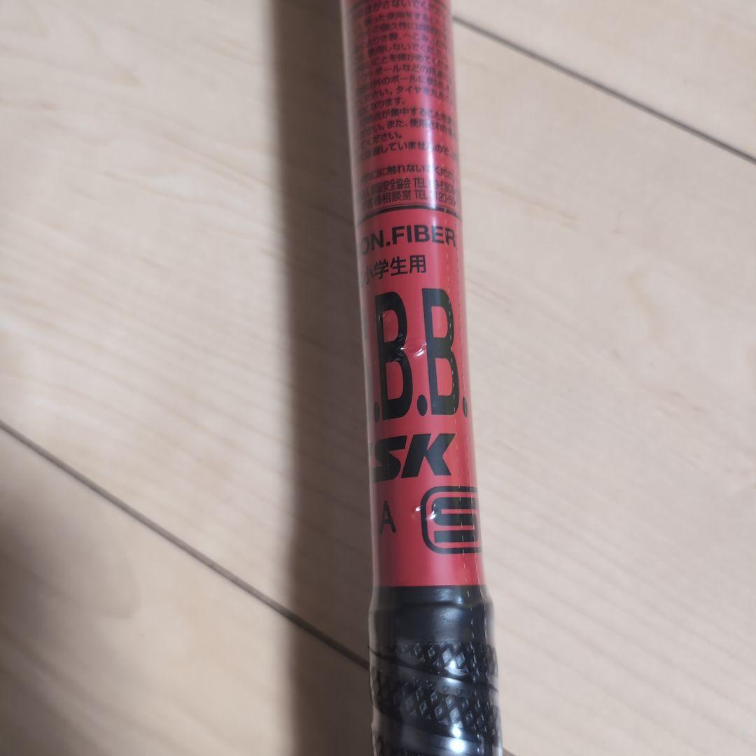 MM JRトップ 軟式バット 80cm ブラック×レッド