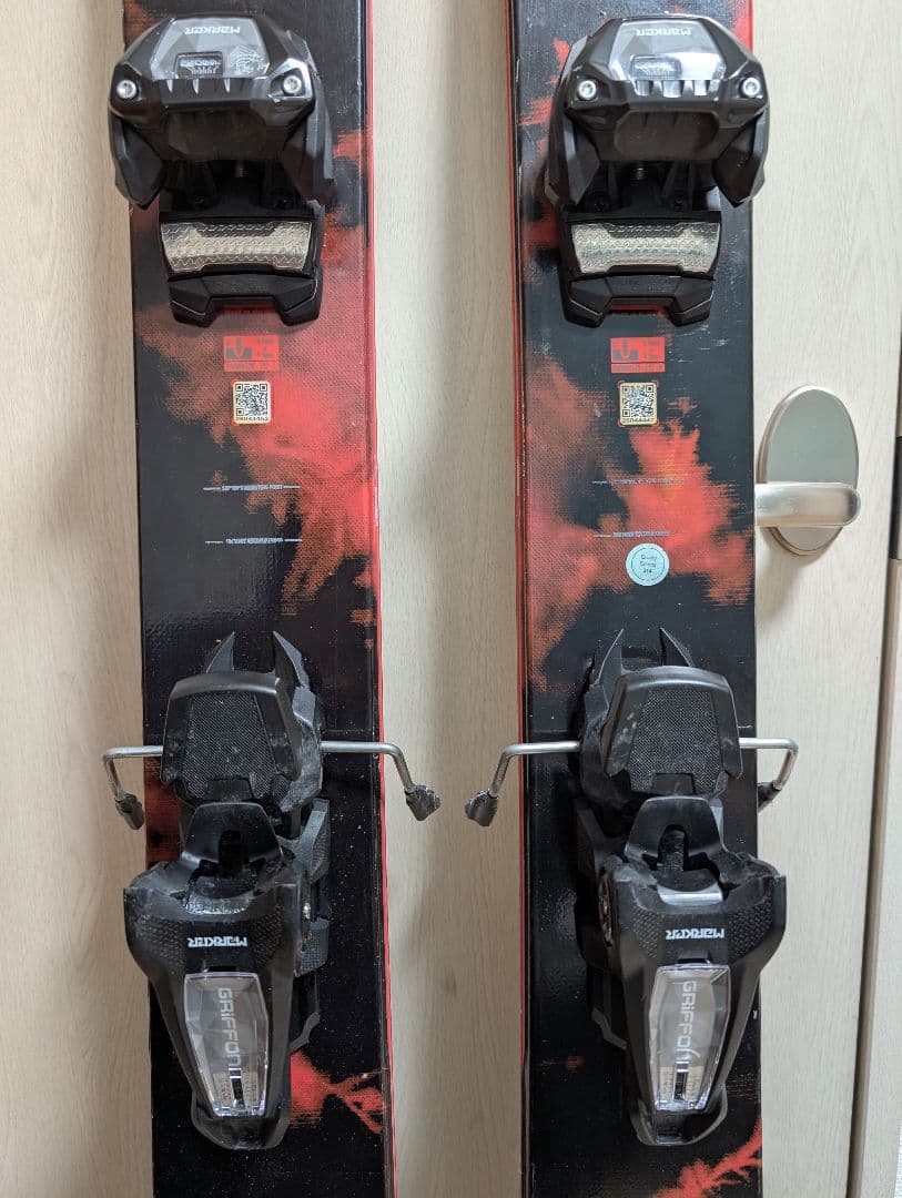 スキー armada whitewalker116 + marker griffon13