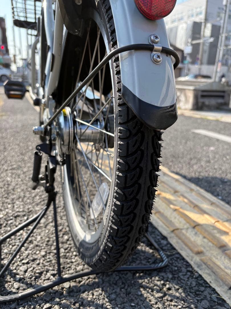 095中古ブリヂストンビッケ電動アシスト自転車　B400 大阪
