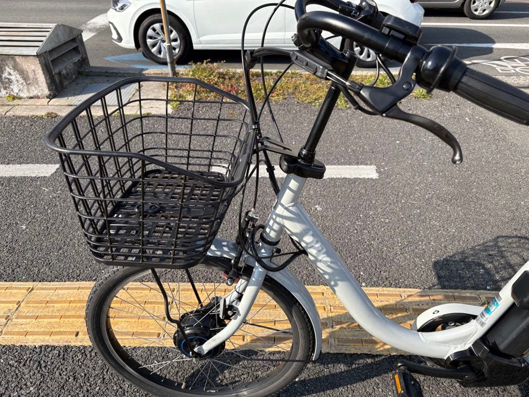 095中古ブリヂストンビッケ電動アシスト自転車　B400 大阪