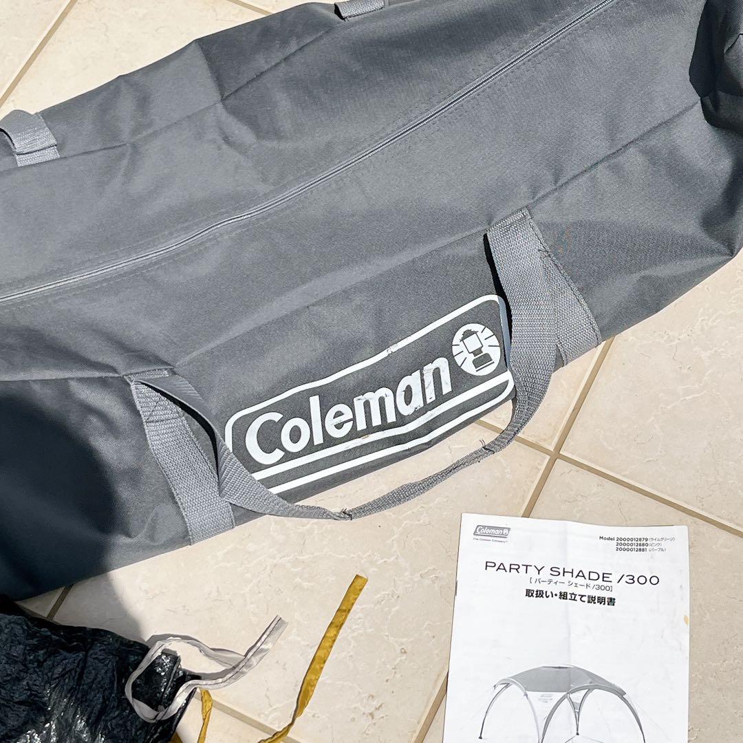 希少カラー　Coleman コールマン パーティーシェード　300 ピンク
