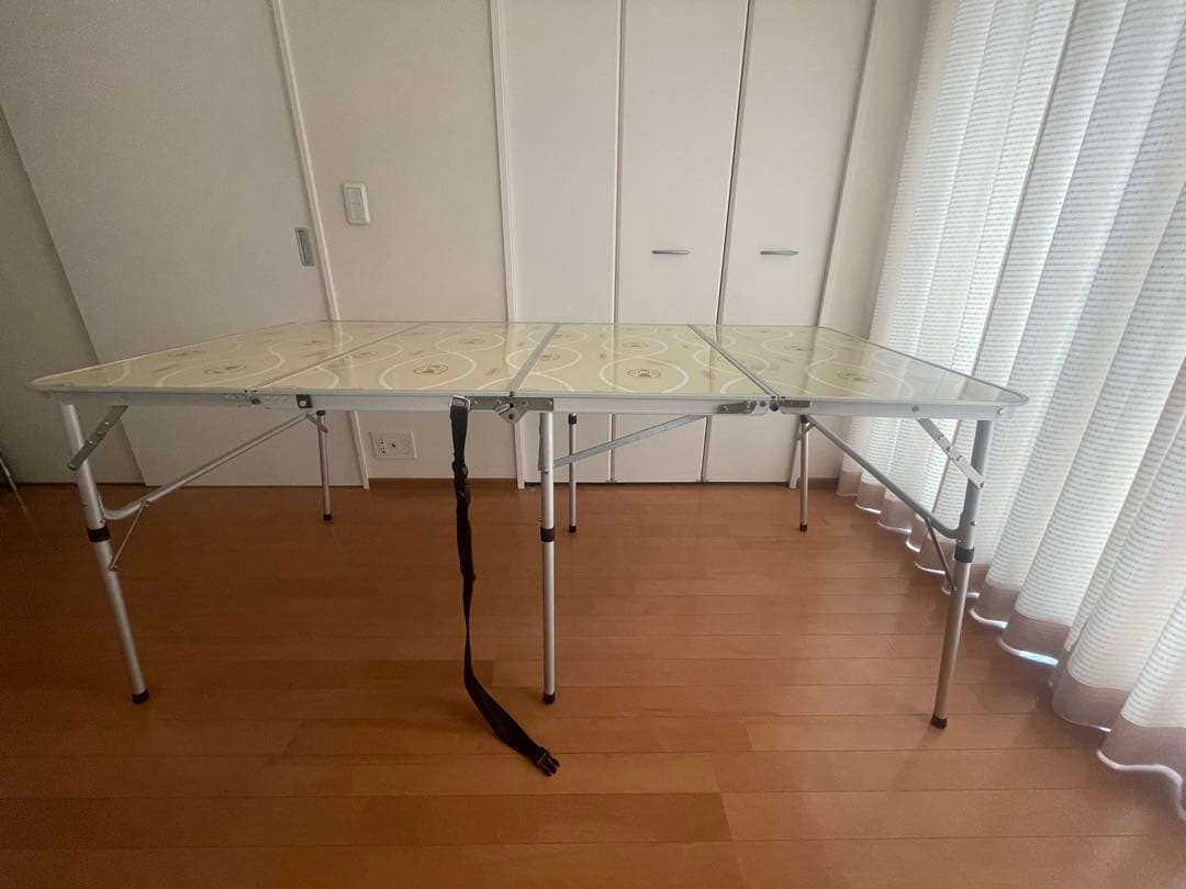 Coleman 折りたたみテーブル　160×80cm