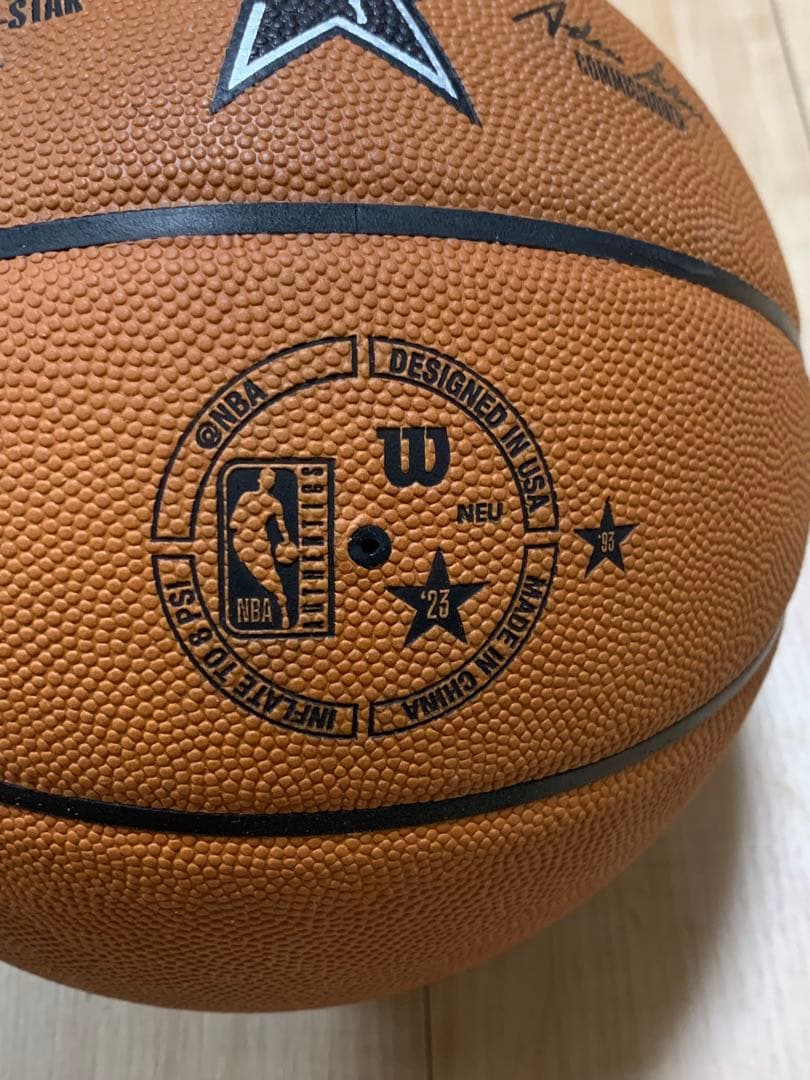 最終価格 新品未使用 本革 NBA オールスター 公式ゲームボール ７号