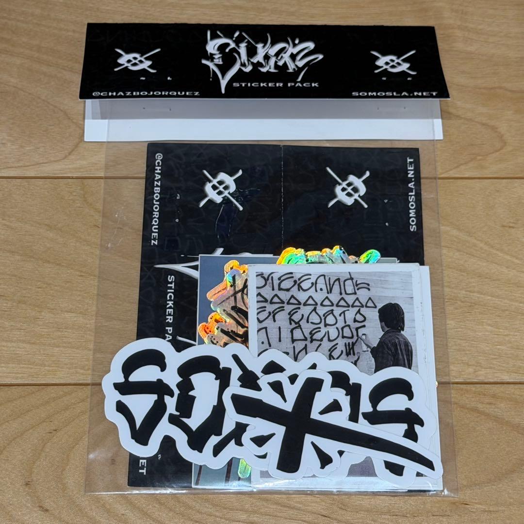 chaz bojorquez ステッカーパック sticker チャズ 7枚