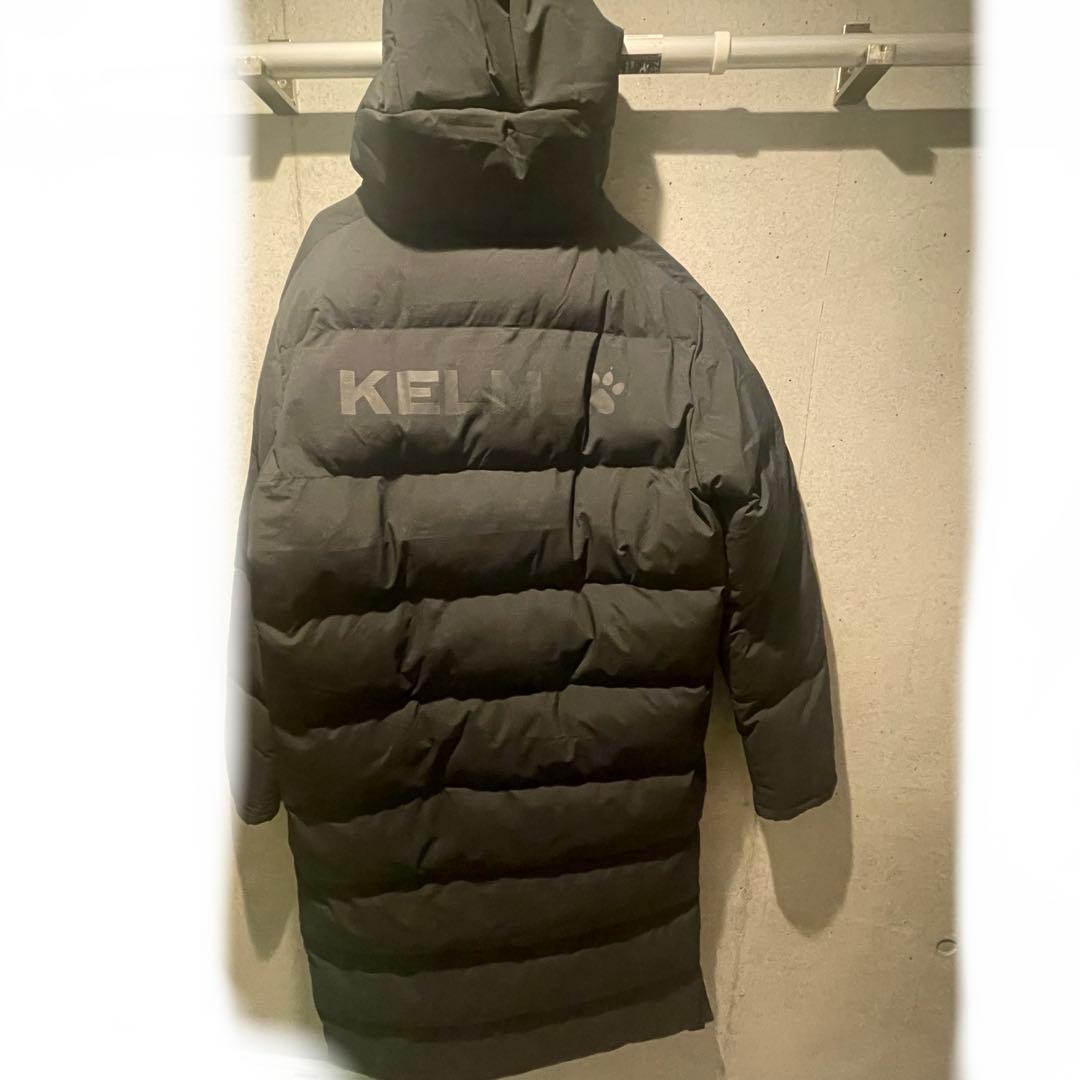 【美品】 KELME ベンチコート 黒 M