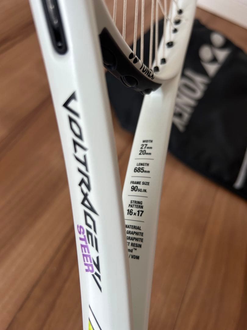 YONEX VOLTRAGE 5VSTEER テニスラケット(前衛用)