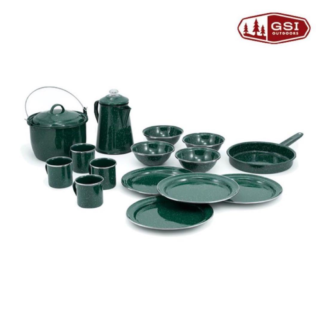 【新品未開封】GSI Outdoors Pioneer Camp Set 16点
