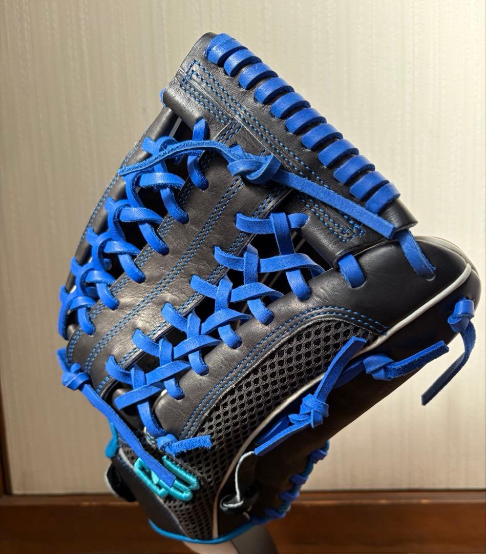 グラブワークス プロキップ 外野 背面メッシュ 手口ベロクロ PROKIP