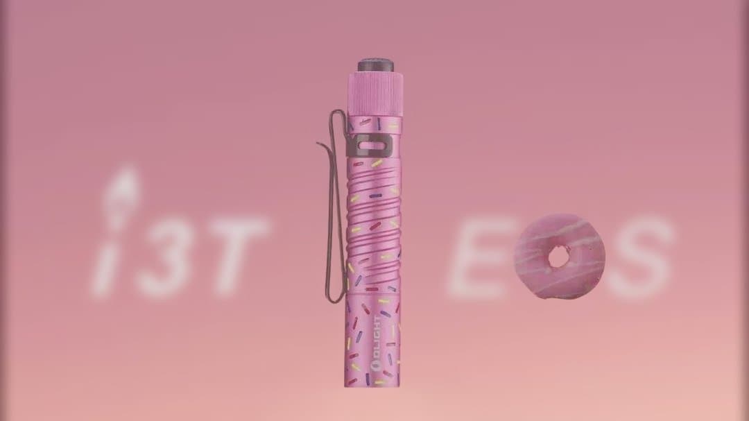 オーライト　Olight I3T EOS PINK DONUT 懐中電灯