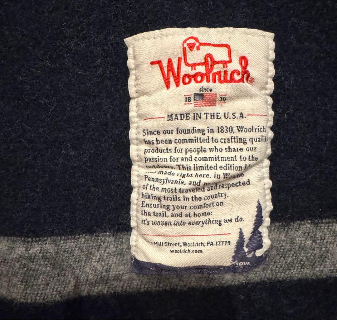 WOOLRICH ウールブランケット