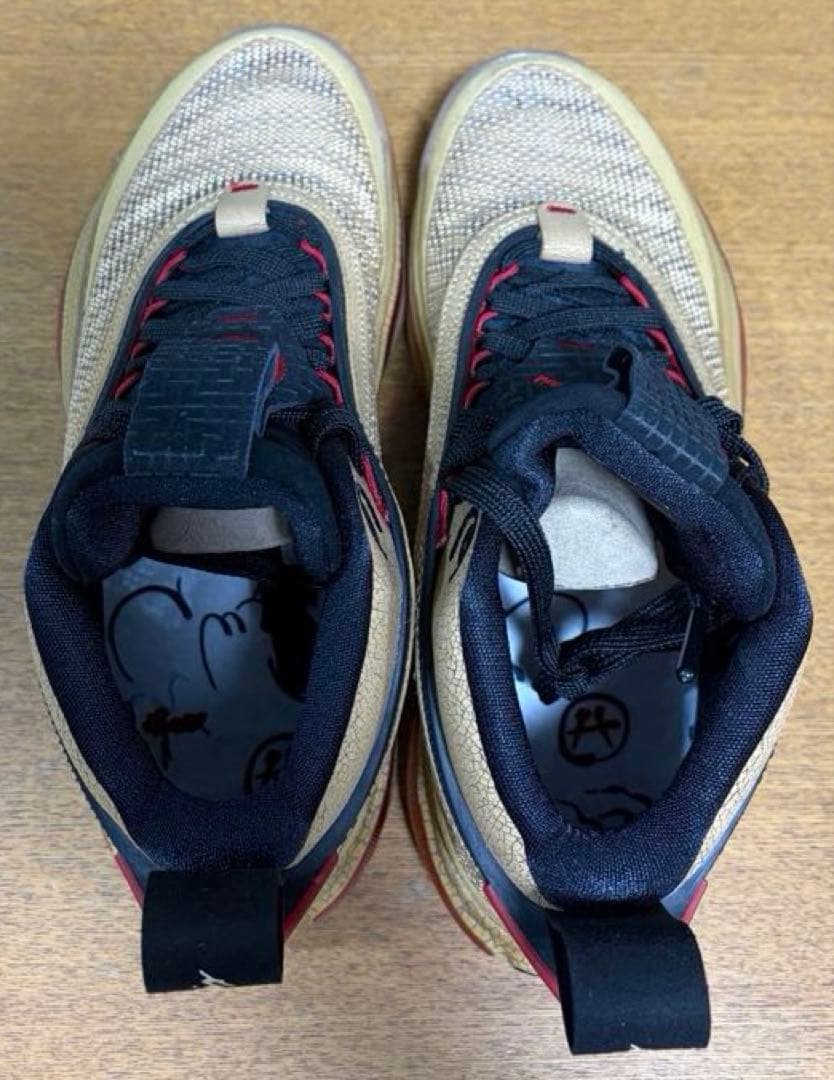 NIKE/Air Jordan 23 八村塁選手 ベージュ/レッド 24.5cm