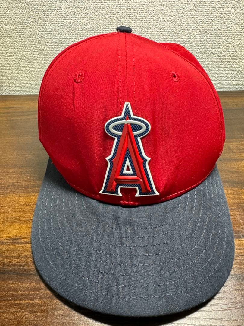 [貴重]エンゼルス オーセンティック プラクティスキャップ MLB