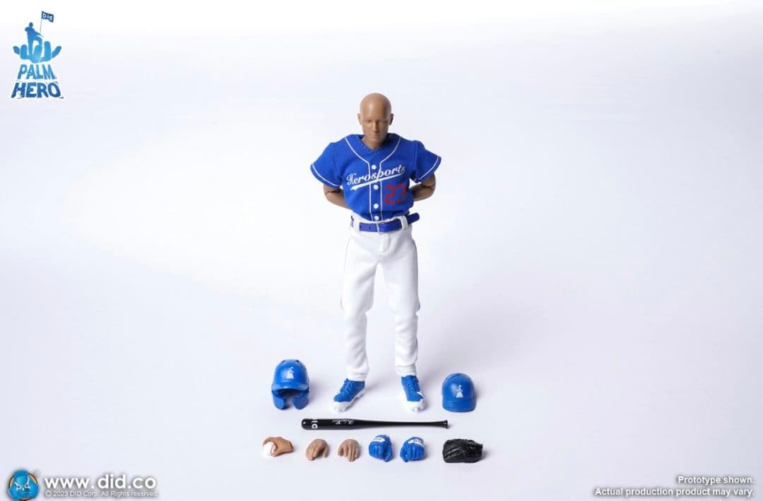 DIDTOYS SF80003B 1/12 スケール フィギュア野球選手