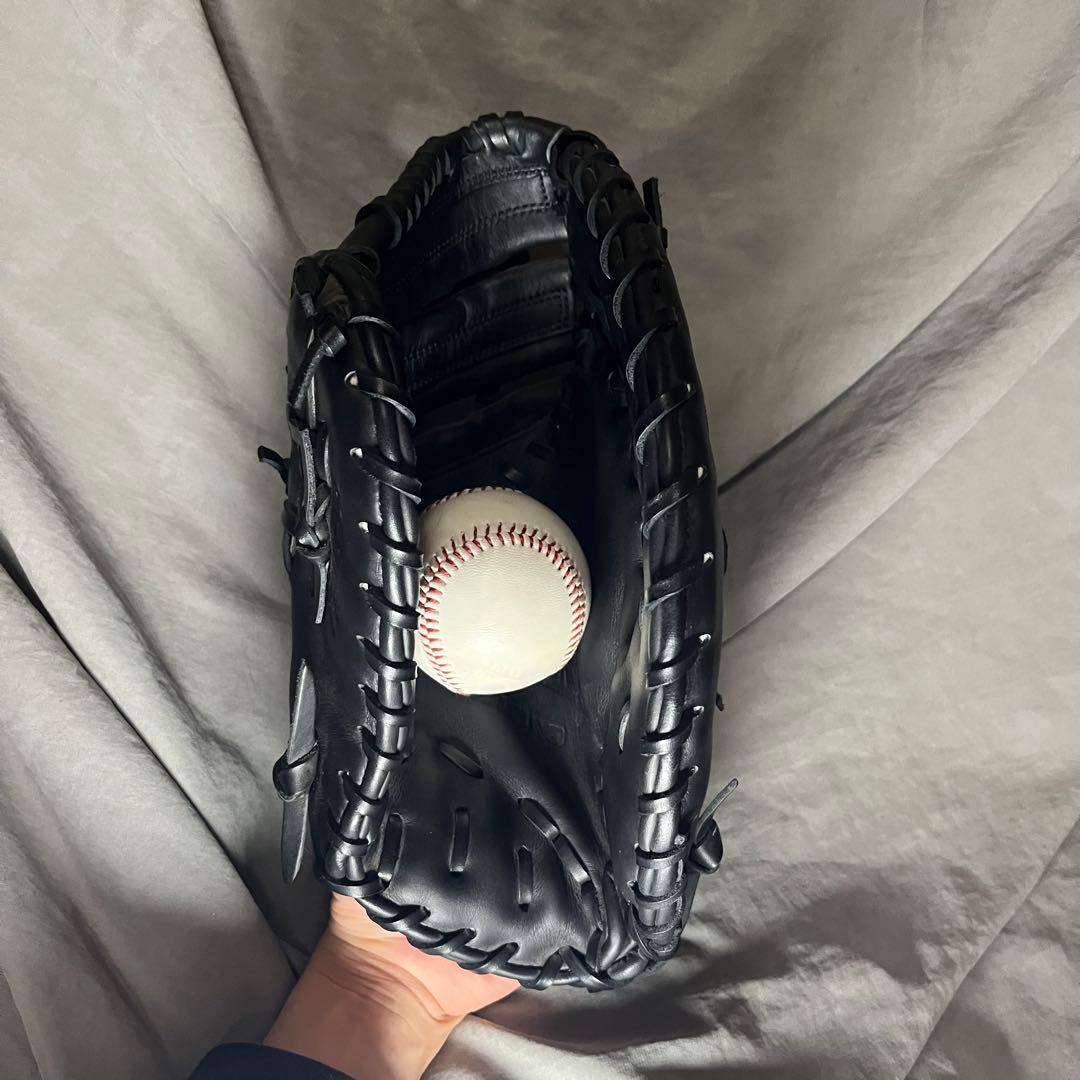 《美品》Mizuno ビューリーグ　ファーストミット 黒