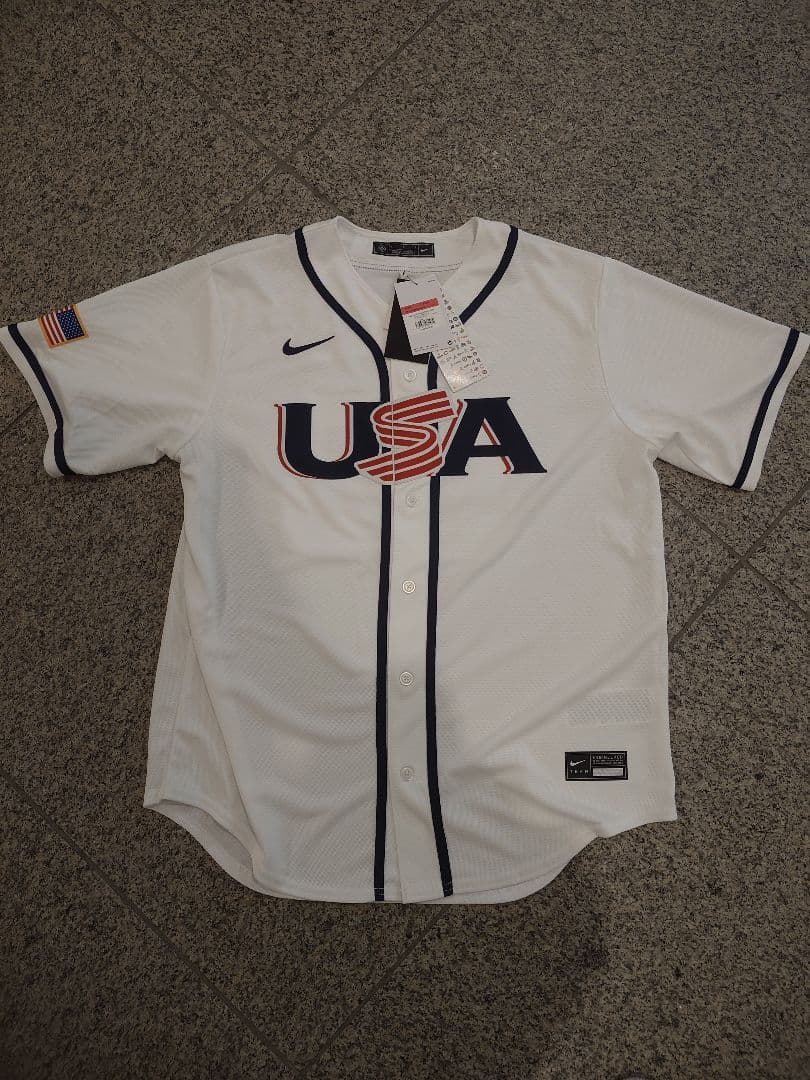 WBC 2026 アメリカ代表 アーロン・ジャッジ ユニフォーム L USA 白