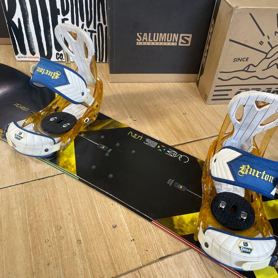 BURTON　バートン　customX　カスタムX　最高峰スノーボードセット